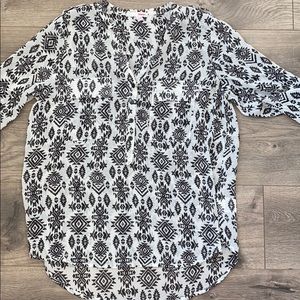 Patterned Blouse